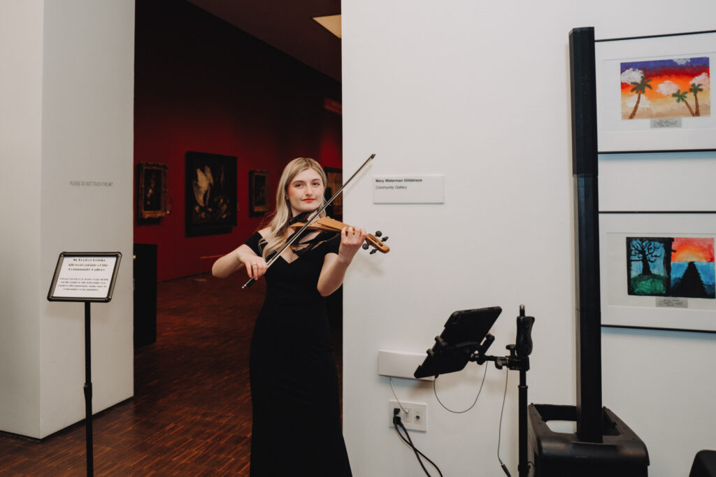 quad cities wedding violinist